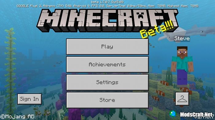 Minecraft Beta 1.7.0.7 - что нового?