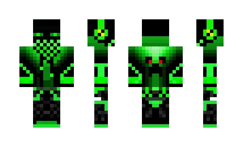 Зеленого Эндермена