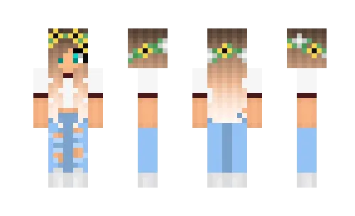 Милая девушка с венком