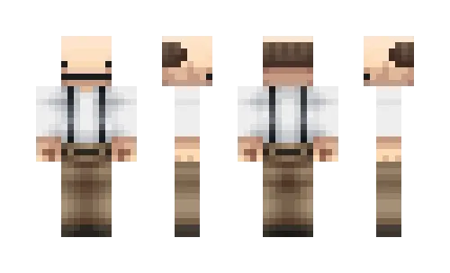 Bald old grandfather