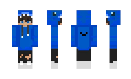 Девочка в синем худи