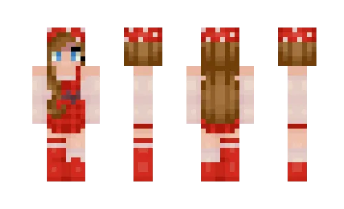 Девушка с грибами