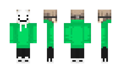 В маске с лицом