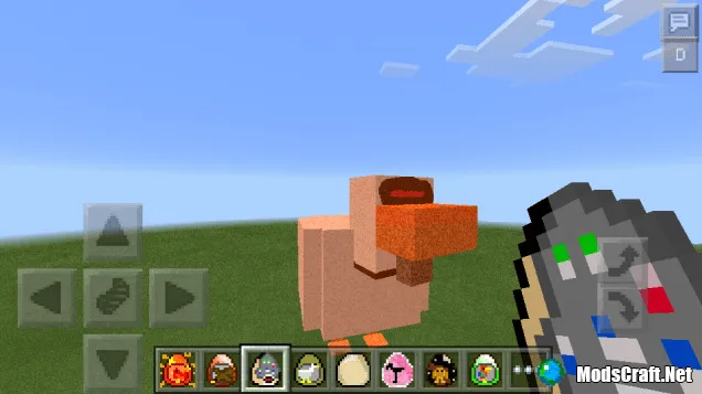 Robot Chicken in Minecraft