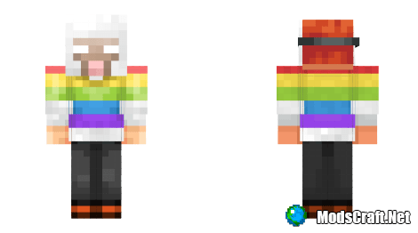 Rainbow Sheep costume