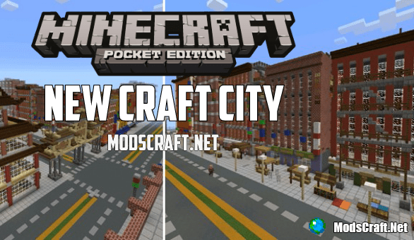 Карта New Craft City [Творчество]