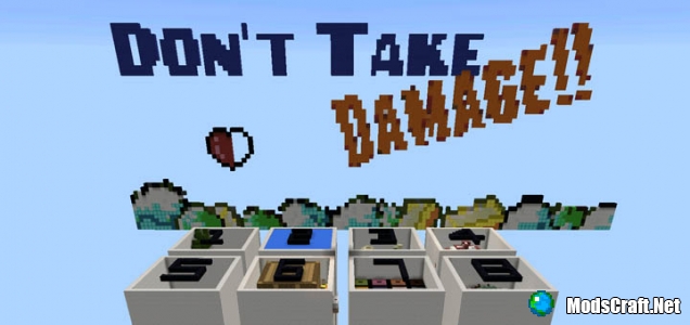 Карта Don’t Take Damage (Карта-мод) [Мини-игра]