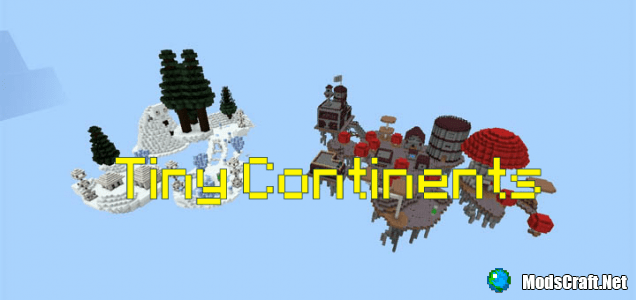 Карта: Tiny Continents [Выживание]