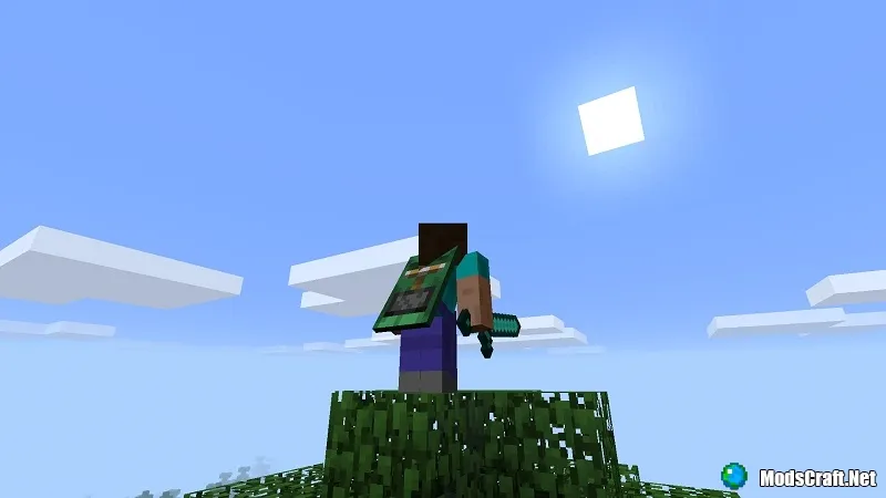 Skin with piston cape