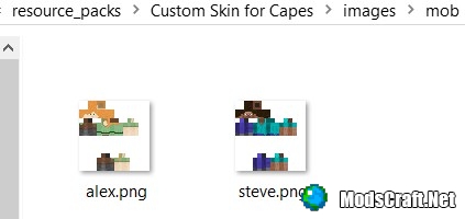 Мод: Custom Skin for Capes 0.15.9