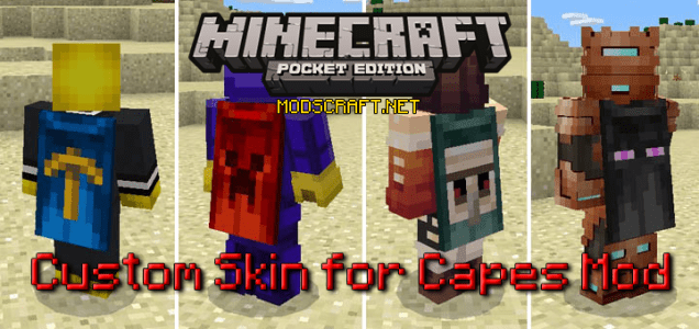 Мод: Custom Skin for Capes 0.15.9