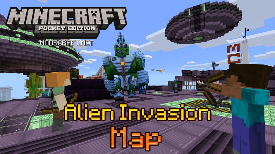 Карта: Инопланетное вторжение [Карта-мод]