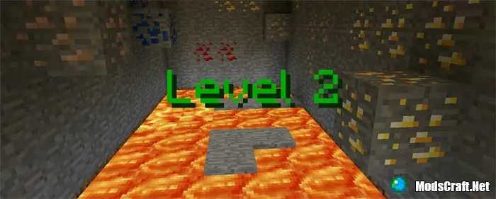 A checkpoint message triggered by a command block