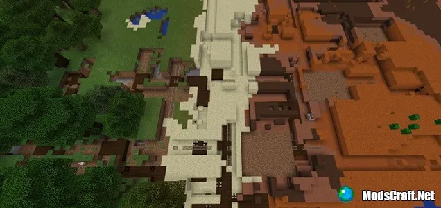 Seed: Glitched Surface Mineshaft