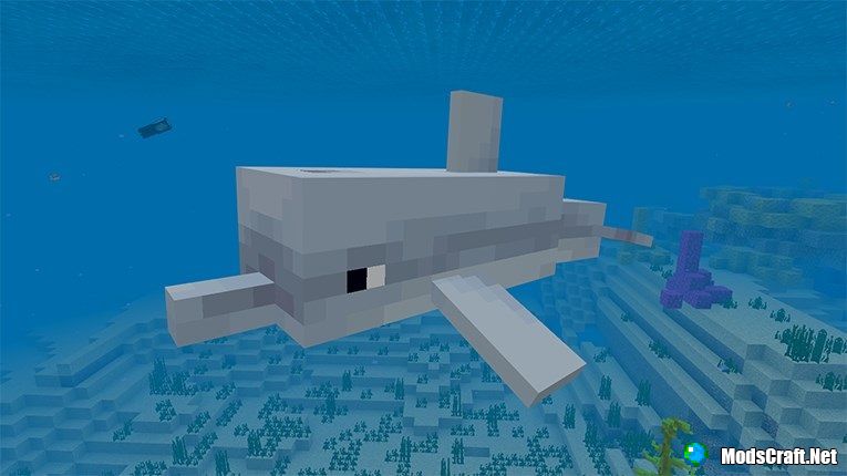 Minecraft Beta 1.2.20 - дельфины!