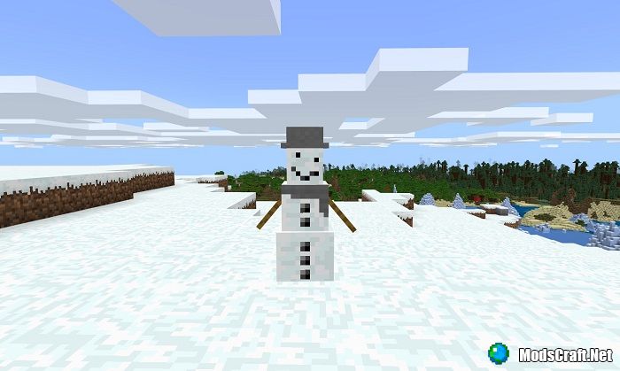 Мод Snowman 1.8+