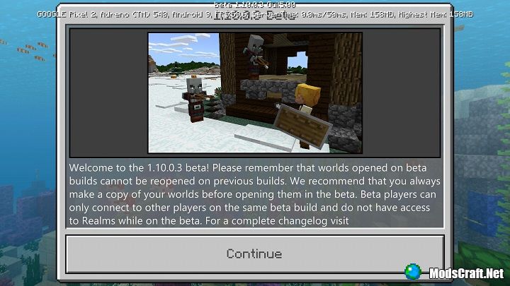 Minecraft Beta 1.10.0.3 - что нового?