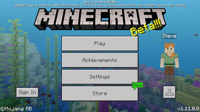Minecraft Beta 1.11.0.8 - что нового?