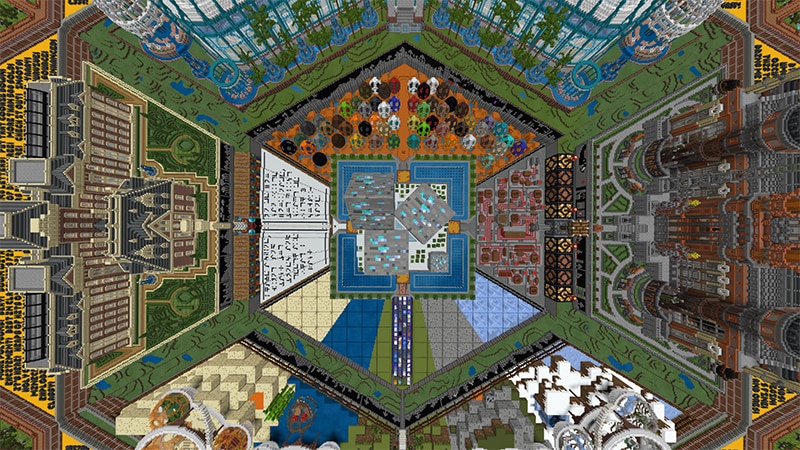 В честь юбилея Minecraft выпущена карта!