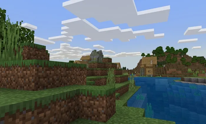 Seed: Abandoned village at spawn