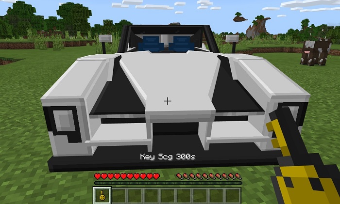 Мод Minecraft Style SCG 300s Car [1.13+]