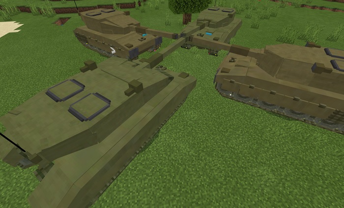 Мод: Современная война: Боевые танки 1.13+