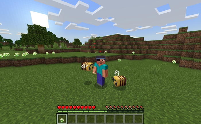 bees in mincraft java