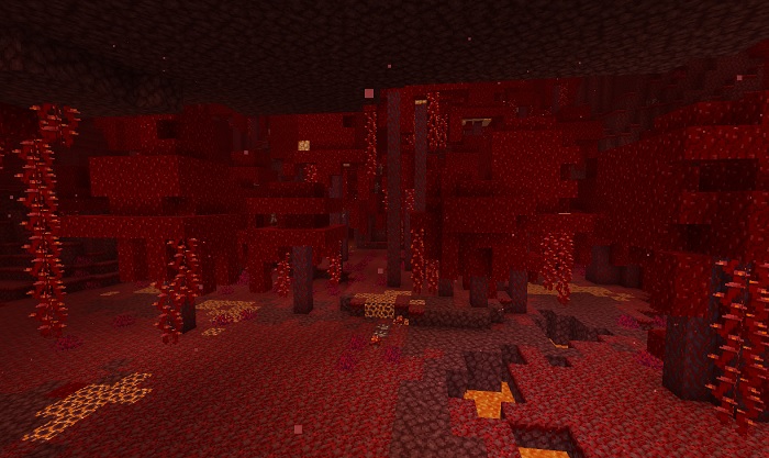 Crimson Forest in Minecraft