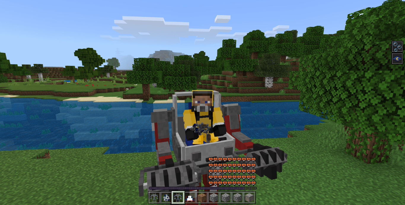 Minecraft PE Mechs and Jetpacks Mod