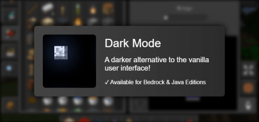 Текстур пак Dark Mode 1.14+