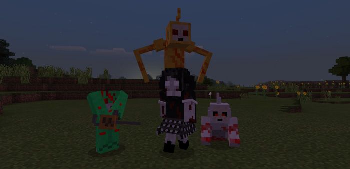 Slendytubbies 2 addon for MCPE 1.16.210