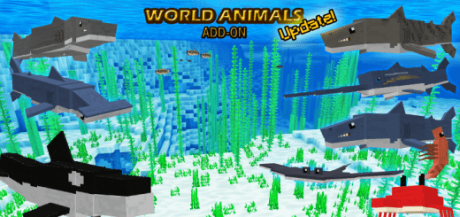 Мод World Animals 1.14+