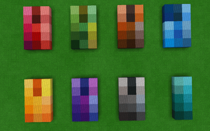 Мод More Color Planks 1.14+