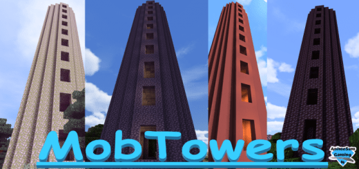 Мод Mob Towers 1.16