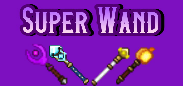 Мод Super Wand 1.16+