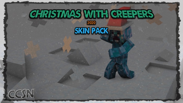 Набор скинов: Christmas With Creepers 2020 1.16+
