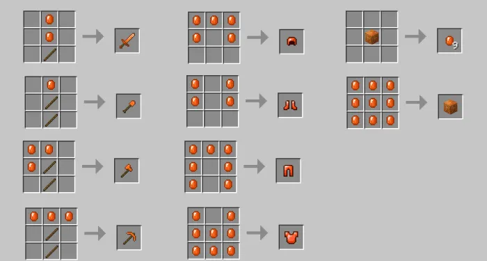 Recipes from citrine