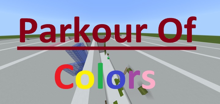 Карта Цветной паркур