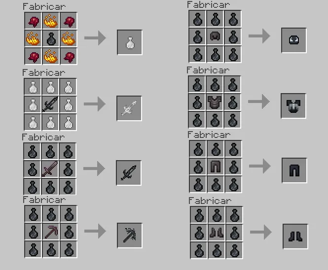 Crafting Recipes