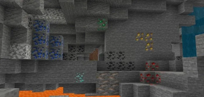 Texture: Distinct Ores