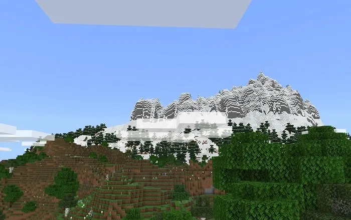 Seed: A huge mountain