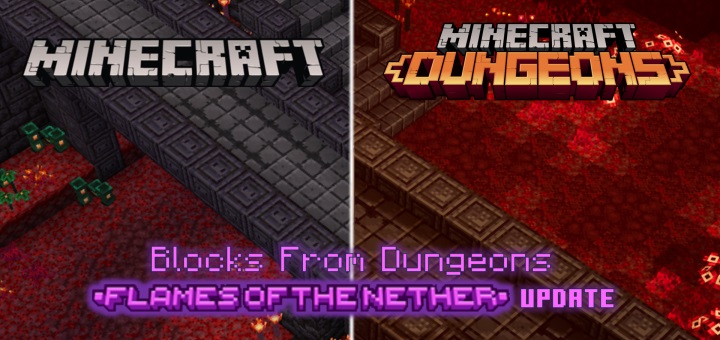 Мод Minecraft Dungeons Blocks