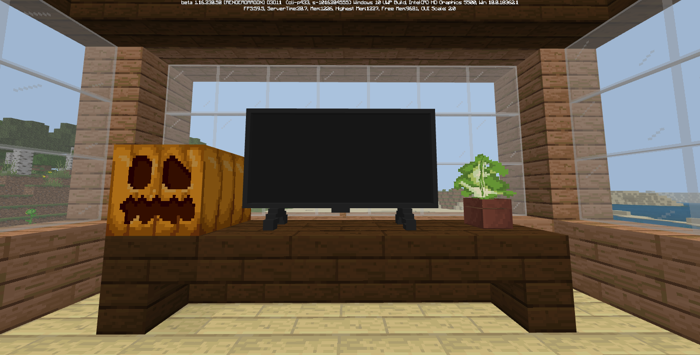 Mod Working TV for Minecraft PE