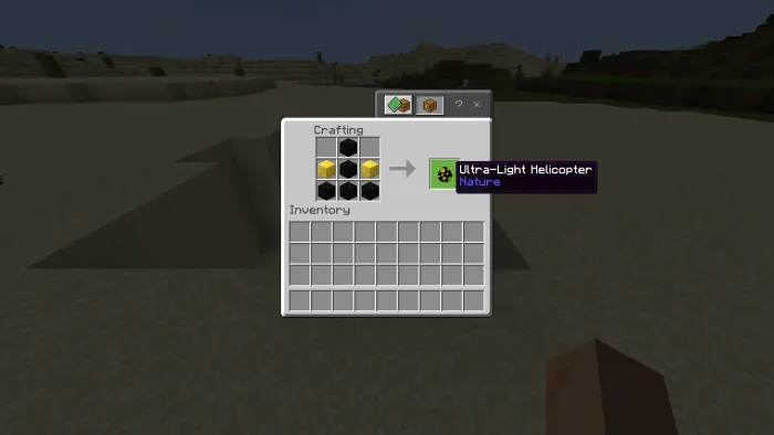 Mod: Ultra-Light Helicopter