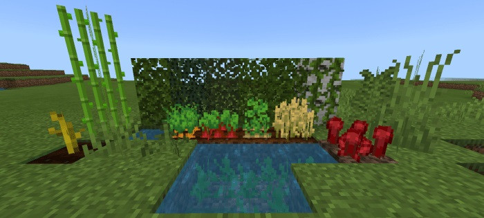Mod: Waving Leaves and Water