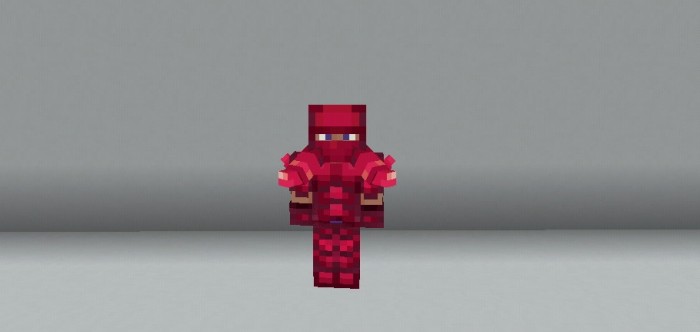 Type of ruby armor on the player