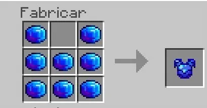 Sapphire chestplate recipe