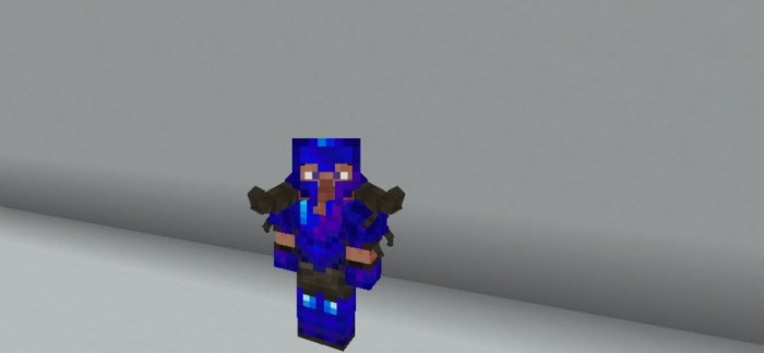 Type of sapphire armor on the player