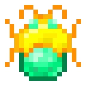 Jade scarab in Minecraft