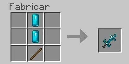 Aquamarine sword recipe